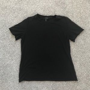 FOREVER 21 plain black tee